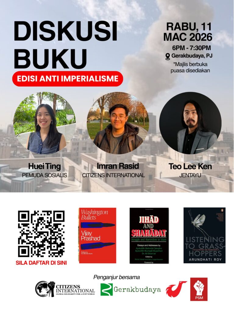 MEMBACA & MENDUNIA (Siri Diskusi Buku) – Edisi Anti Imperialisme (#1)