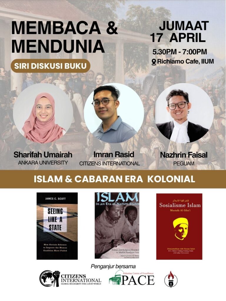MEMBACA & MENDUNIA (Siri Diskusi Buku) – Islam & Cabaran Era Kolonial (#2)