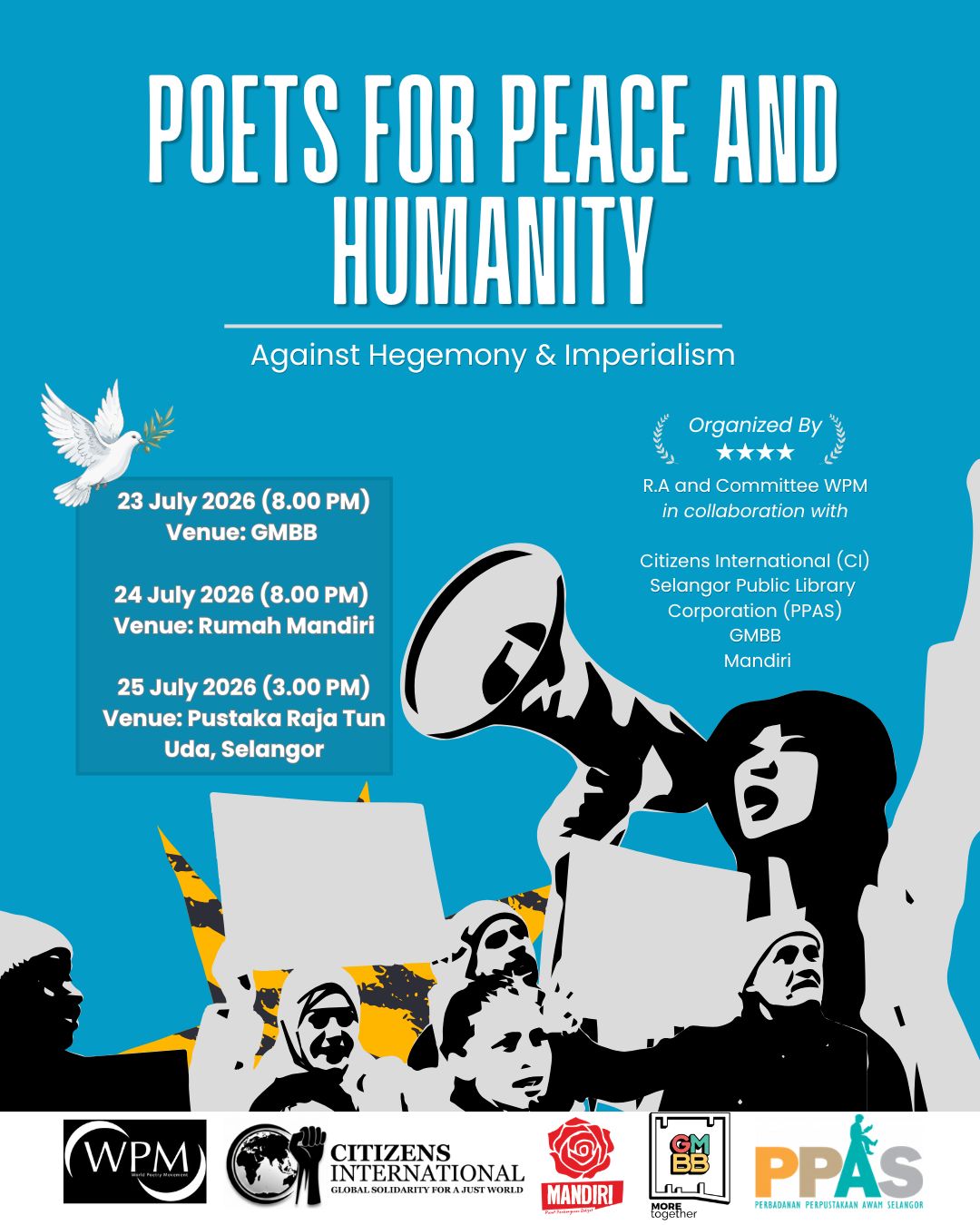Poets for Peace & Humanity: Against Hegemony & Imperialism